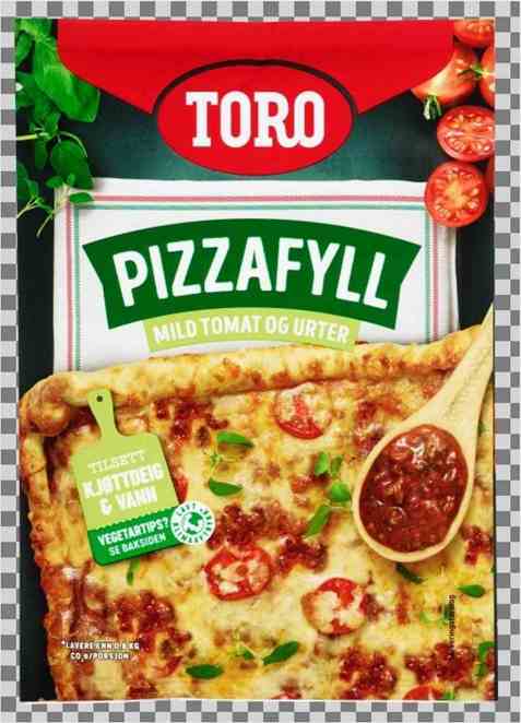 Bilde av Toro pizzafyll med tomat og urter.