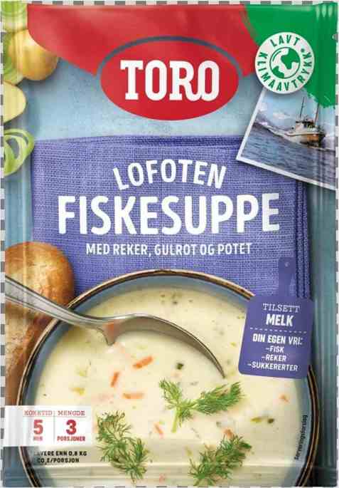 Bilde av Toro lofoten fiskesuppe.