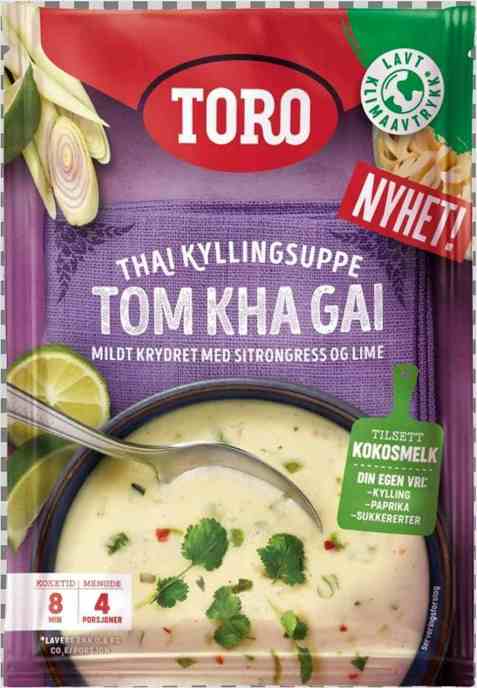 Bilde av Toro thailandsk kyllingsuppe Tom Kha Gai.