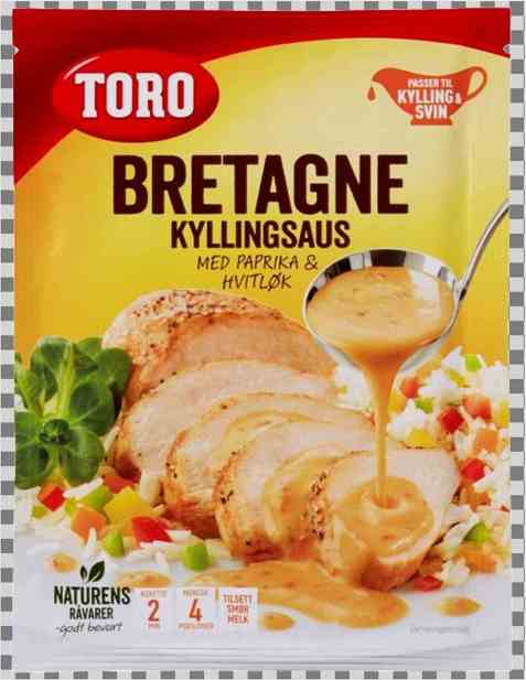 Bilde av Toro bretagne kyllingsaus med paprika og hvitløk.