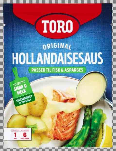 Bilde av Toro hollandaisesaus tilberedt.