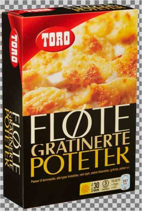 Bilde av Toro fløtegratinerte poteter.