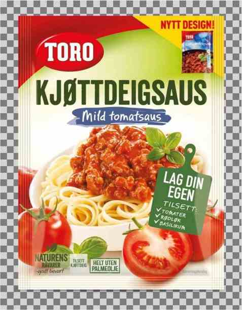 Bilde av Toro kjøttdeigsaus tilberedt.