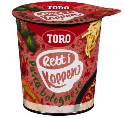 Bilde av Toro Rett i Koppen Pasta Bolognese.