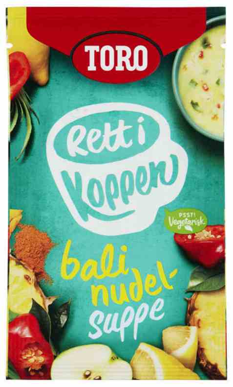 Bilde av Toro Rett i Koppen bali nudelsuppe.