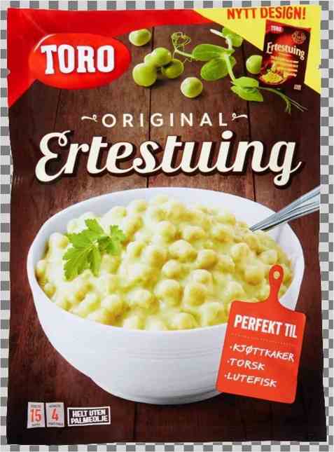 Bilde av Toro erterstuing.