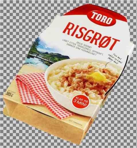 Bilde av Toro risgrøt ferdig.