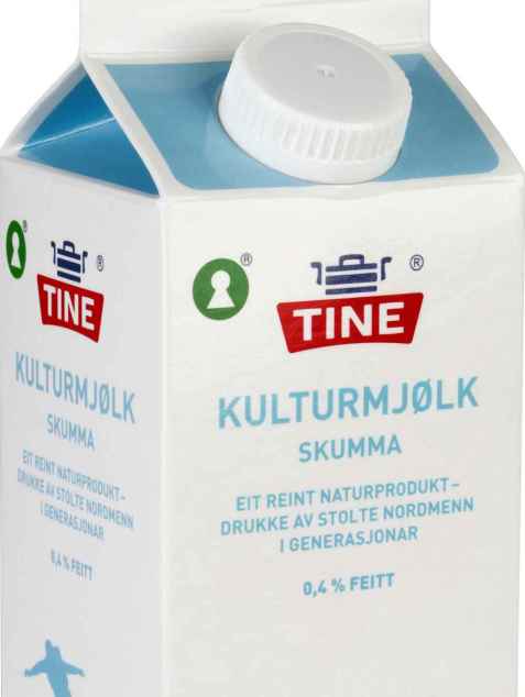 Bilde av Tine skumma kulturmjølk.