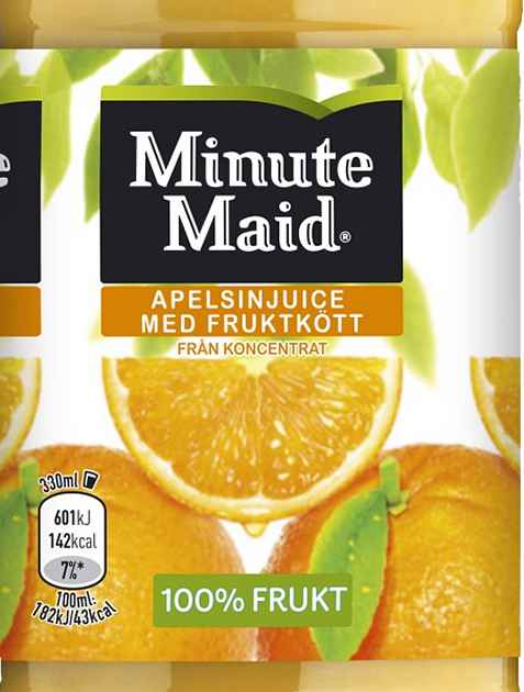 Bilde av Minute maid appelsin.