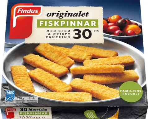 Bilde av Findus Fiskepinner 750 g.