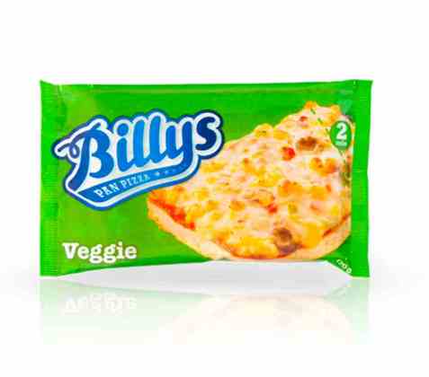 Bilde av Billys Pan Pizza Vegetar.