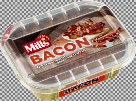 Bilde av Mills ovnsbakt baconpostei.