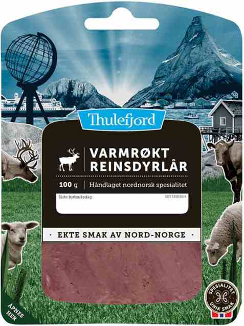 Bilde av Thulefjord Varmrøkt reinsdyrlår.