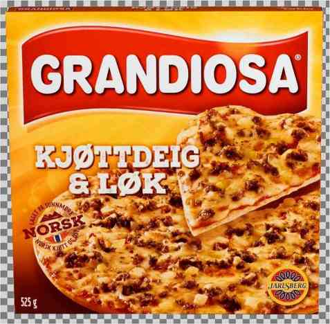 Bilde av Grandiosa kjøttdeig og løk.