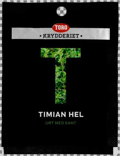 Bilde av Toro Krydderiet Timian hel. Bilde av Toro Krydderiet Timian hel.