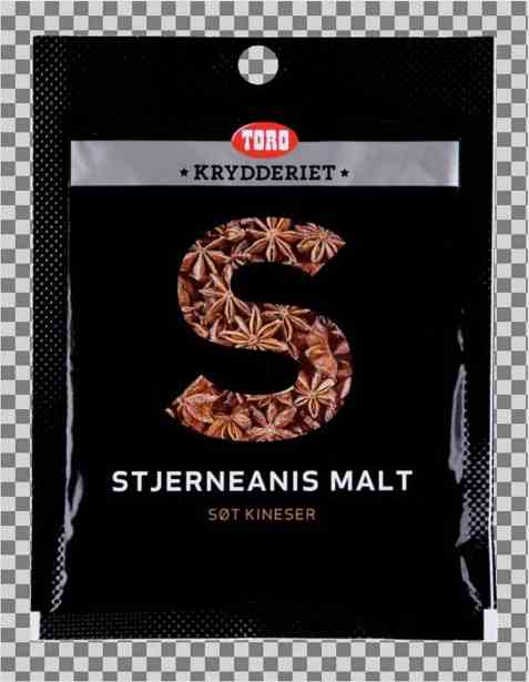 Bilde av Toro Krydderiet Stjerneanis Malt. Bilde av Toro Krydderiet Stjerneanis Malt.