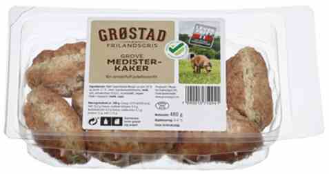 Bilde av Grøstadgris Medisterkaker.