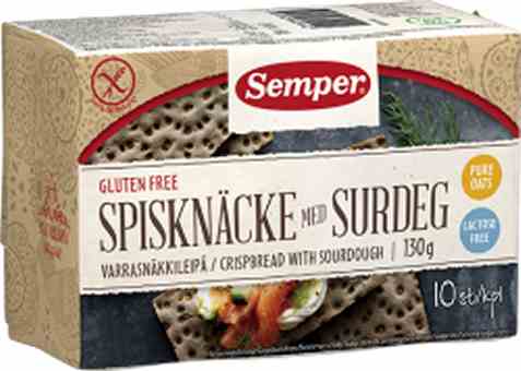 Bilde av Semper surdeigsknekkebrød.