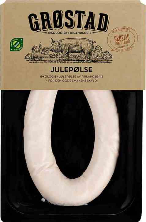Bilde av Grøstadgris Julepølse.