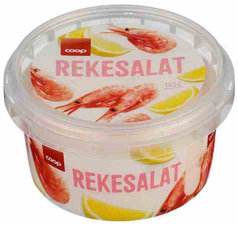 Bilde av Coop rekesalat.