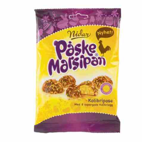 Bilde av Nidar påskemarsipan kolibriegg 168.