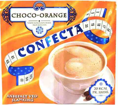 Bilde av Confecta Choco Appelsin.