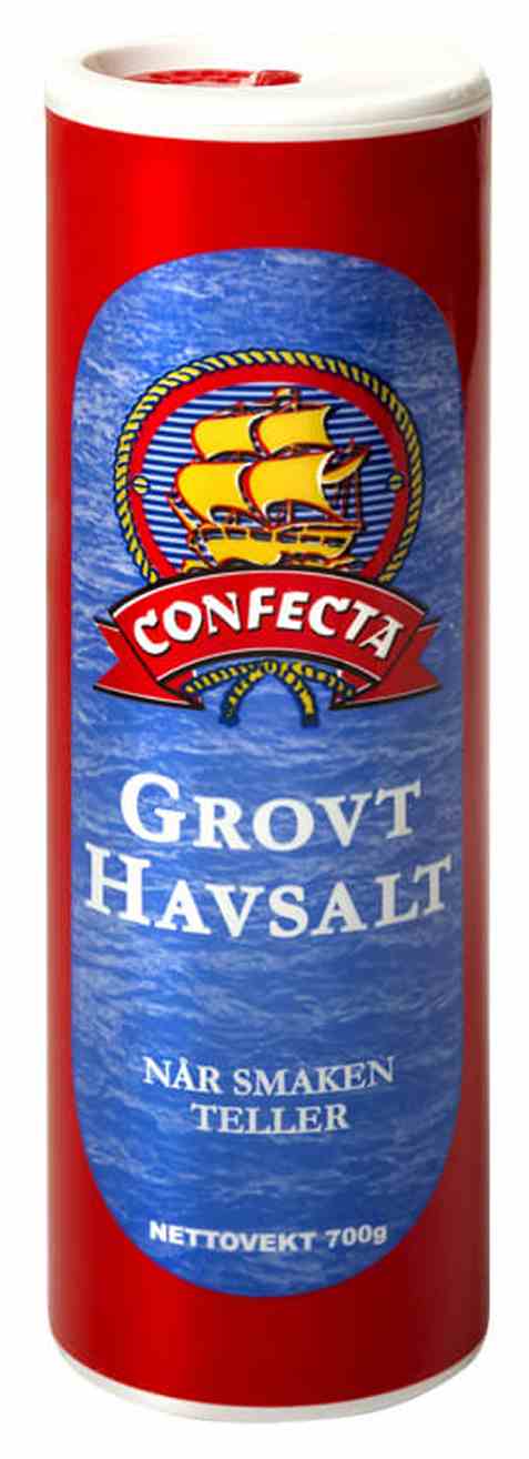 Bilde av Confecta Havsalt - grovt. Bilde av Confecta Havsalt - grovt.