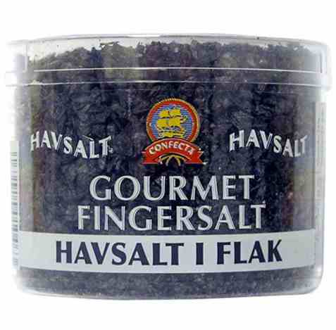 Bilde av Confecta Gourmet Fingersalt sort.