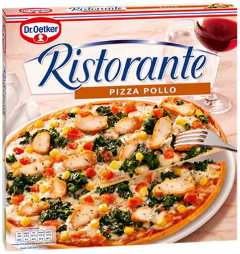 Bilde av DrOetker Ristorante Pizza pollo.