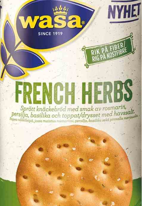 Bilde av Wasa French herbs.