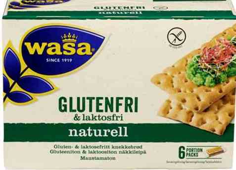 Bilde av Wasa Gluten- og laktosefri Naturell.