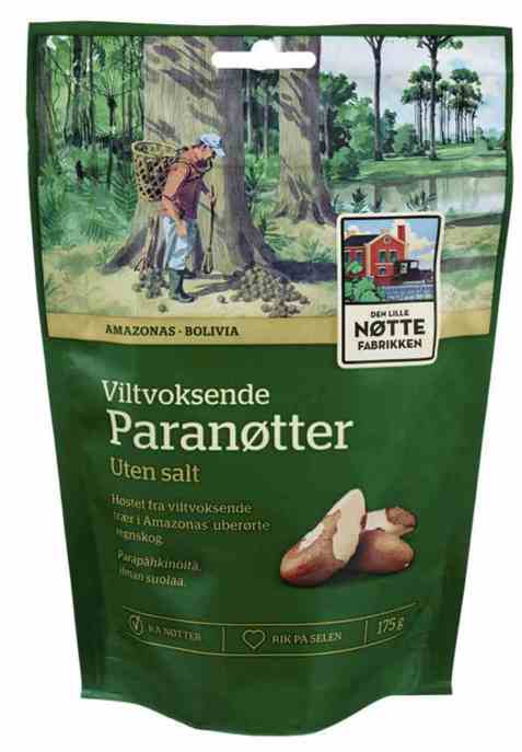 Bilde av Den Lille Nøttefabrikken paranøtter.