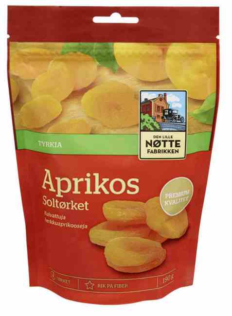 Bilde av Den Lille Nøttefabrikken aprikoser.