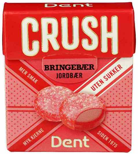 Bilde av Dent crush bringebær.