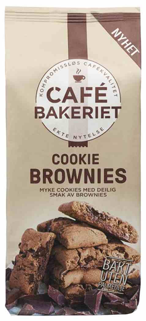 Bilde av Sætre cafe bakeriet cookie brownies.