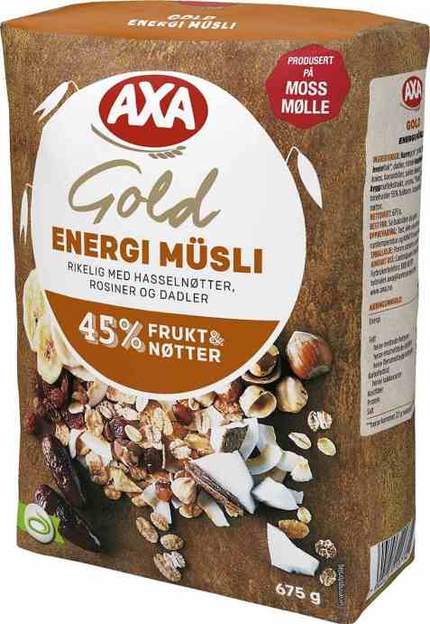 Bilde av AXA Gold Energimusli.