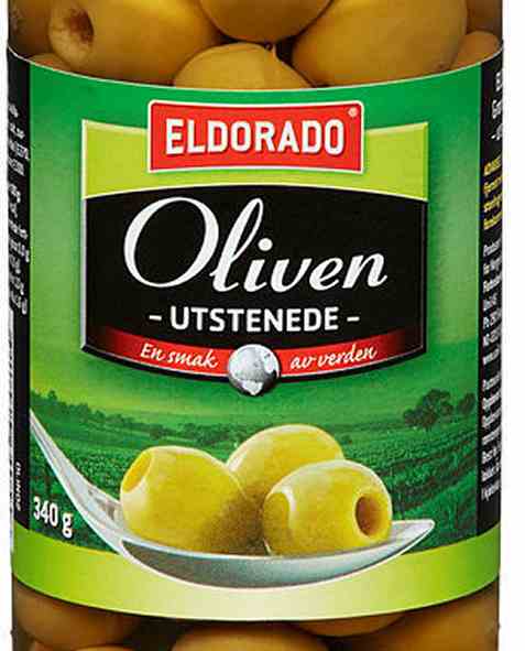 Bilde av Eldorado oliven grønn steinfri.