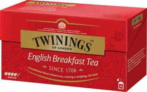 Bilde av Twinings English Breakfast tea.
