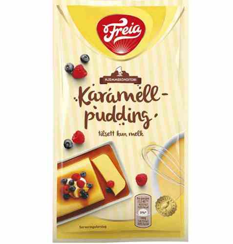 Bilde av Freia karamellpudding.