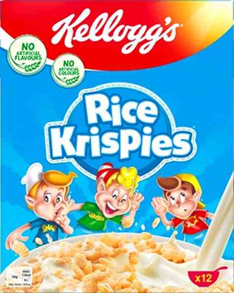 Bilde av Kelloggs Rice Krispies.