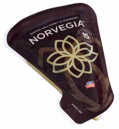 Bilde av Tine Norvegia ekstra vellagret med skorpe.