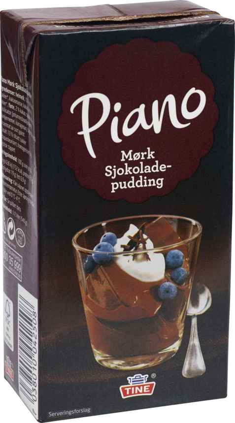 Bilde av Tine Piano Mørk Sjokoladepudding.