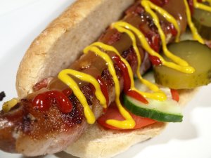 Prøv også Fylte pølser på grill.