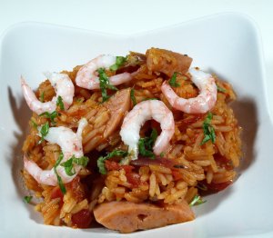Prøv også Jambalaya med pølser.