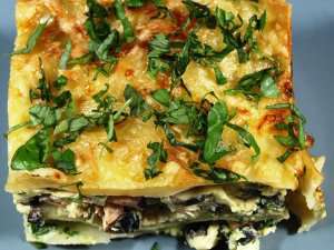 Prøv også Lasagne med sopp.