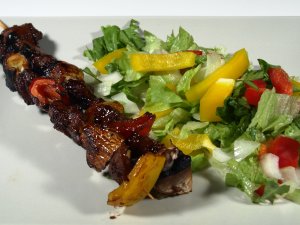 Prøv også Grillspyd med rådyr og paprika.