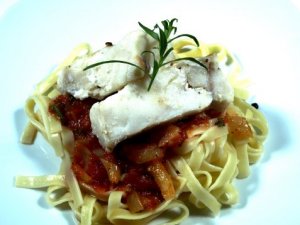 Prøv også Hot´n spicy tagliatelle med ovnsbakt torsk.