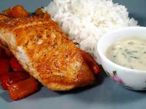 Prøv også Ørret med grønn saus.