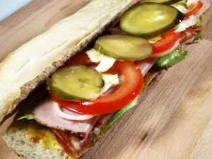 Prøv også Hero-sandwich.