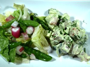Prøv også Salat med laks og avocado.